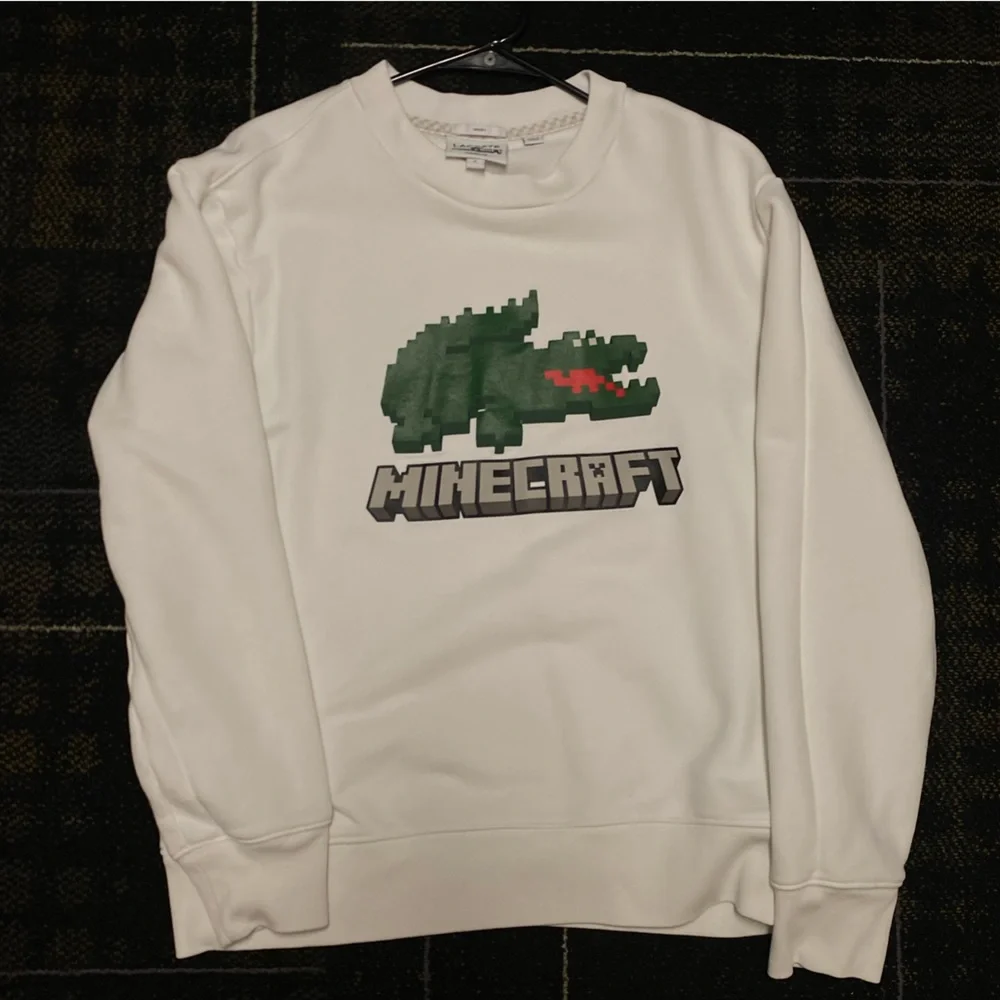Minecraft Lacoste Sweatshirt - Picture 1 of 3